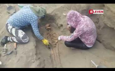 Embedded thumbnail for လွန်ခဲ့သည့်နှစ်ပေါင်း တစ်ထောင်ကျော်က ကလေးငယ် အများဆုံးယဇ်ပူဇော်ခံရသည့်နေရာအား ပီရူးနိုင်ငံတွင် တွေ့ရှိ