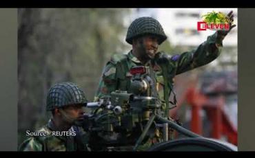 Embedded thumbnail for ဘင်္ဂလားဒေ့ရှ်နိုင်ငံတွင် သူပုန်ရာပေါင်းများစွာ လက်နက်ချအညံ့ခံ