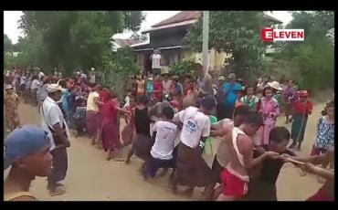 Embedded thumbnail for မိုးခေါင်နေသောကြောင့် ကလေးနှင့် ဂန့်ဂေါမြို့နယ်အတွင်းရှိ ကျေးရွာအချို့တွင် လွန်ဆွဲမှုများပြုလုပ်နေရ