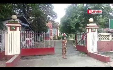 Embedded thumbnail for ရန်ကုန်မြို့တော်ခန်းမကိုဗိုလ်တထောင်မြို့နယ်ရှိ လေမှုတ်စက်ရုံဝင်းအတွင်း ပြောင်းရွှေ့ရန် စီစဉ်ထားပြီးယင်းအတွက် တည်ဆောက်နေသည့်အဆောက်အဦ ၃၃ ရာခိုင်နှုန်း ပြီးစီးရန်အတွက် ကျပ်သန်း ၉၀၀၀ ကျော်ထိတောင်းခံထား