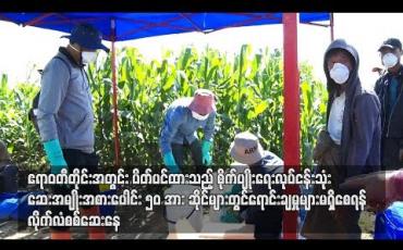 Embedded thumbnail for ဧရာဝတီတိုင်းအတွင်း ပိတ်ပင်ထားသည့် စိုက်ပျိုးရေးလုပ်ငန်းသုံး ဆေးအမျိုးအစားပေါင်း ၅၀ အား ဆိုင်များတွင် ရောင်းချမှုများ မရှိစေရန် လိုက်လံစစ်ဆေးနေ