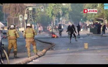 Embedded thumbnail for ချီလီနိုင်ငံ မြို့တော်ဆန်တီယာဂိုတွင် ကန့်ကွက်ဆန္ဒပြမှုများ ဆက်လက်ဖြစ်ပေါ်ကာ လူသုံးဦး သေဆုံး (ရုပ်သံ)