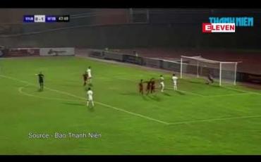 Embedded thumbnail for ဗီယက်နမ်ယူ-၂၁ ဖိတ်ခေါ်ဖလား ဗိုလ်လုပွဲတွင် မြန်မာအသင်း ဗီယက်နမ်ကို ပင်နယ်တီ အဆုံးအဖြတ်ဖြင့် ရှုံးနိမ့်ခဲ့