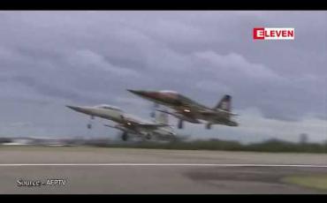 Embedded thumbnail for ထိုင်ဝမ်ကို F-16 ဂျက်တိုက်လေယာဉ် ၆၆စင်းရောင်းချရန်အမေရိကန်နိုင်ငံခြားရေးဝန်ကြီးဌာနကအတည််ပြု