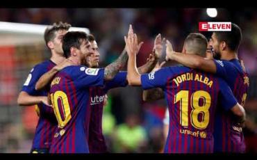 Embedded thumbnail for ဥရောပထိပ်တန်းလိဂ်ငါးခုတွင် (၁၁)ရာသီဆက် (၁၅)ဂိုးနှင့်အထက် သွင်းယူနိုင်သည့် ကစားသမားအဖြစ် မက်ဆီစံချိန်တင် 