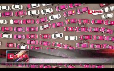 Embedded thumbnail for မက္ကဆီကိုတွင် အွန်လိုင်းတက္ကစီလုပ်ငန်းကိုဆန့်ကျင်သည့်အနေဖြင့် ပုံမှန်တက္ကစီအငှားယာဉ်မောင်းများ စုဝေးဆန္ဒပြခဲ့ 