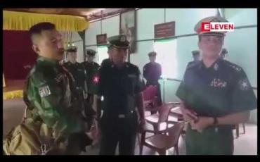 Embedded thumbnail for DKBA ခွဲထွက်တပ်ဖွဲ့မှ မိုးကြိုးအပါအဝင် တပ်ဖွဲ့ဝင် ၃ ဦး အလင်းဝင် 