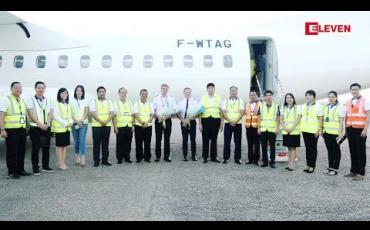 Embedded thumbnail for Air KBZ Co.,Ltd ရဲ့ ပြင်သစ်နိုင်ငံမှ မှာယူထားတဲ့ လေယာဉ်အသစ် (၄) စီးလုံးရောက်ရှိ