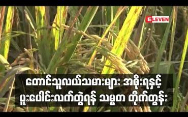 Embedded thumbnail for အစိုးရက တောင်သူလယ်သမားများအကျိုး ဆောင်ရွက်ပေးနေ၍ နိုင်ငံအကျိုးအတွက် အစိုးရနှင့်အတူ ပူးပေါင်း လက်တွဲရန် သမ္မတ တိုက်တွန်း