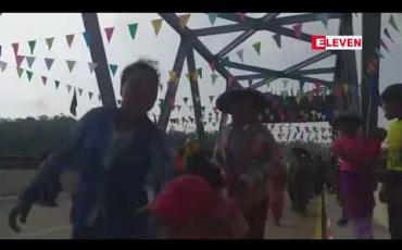 Embedded thumbnail for စစ်ကိုင်းတိုင်းဒေသကြီး၊ သက္ကယ်ကျင်း-ဖောင်းပြင်-ဟုမ္မလင်း-ခန္တီးဗျူဟာလမ်းပေါ်ရှိ နမ့်ပုဂွန်တံတားနှင့် နမ့်စပိတံတားများအား တိုင်းဒေသကြီးဝန်ကြီးချုပ် ဖွင့်လှစ်ခဲ့ 