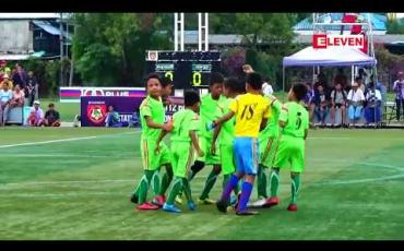 Embedded thumbnail for အသက် ၁၂ အောက် တိုင်းဒေသကြီးနှင့် ပြည်နယ် ဘောလုံးပြိုင်ပွဲတွင် ဧရာဝတီ အသင်းကို အနိုင်ကစားပြီး မကွေးအသင်း ချန်ပီယံဆု ဖလားရရှိခဲ့ 