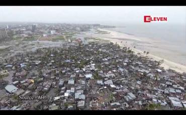 Embedded thumbnail for မိုဇမ်ဘစ်နှင့် ဇင်ဘာဘွေ သို့ ဆိုင်ကလုန်းမုန်တိုင်း အီဒိုင်ဝင်ရောက်တိုက်ခတ်မှုကြောင့် လူ ၁၆ဝကျော်သေဆုံး 