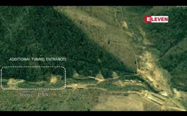 Embedded thumbnail for မြောက်ကိုရီးယားက ဒုံးကျည်အခြေစိုက်စခန်းတစ်ခု တိုးချဲ့နေသည်ကို ဂြိုဟ်တုဓာတ်ပုံများတွင် တွေ့ရဟု CNN သတင်းတစ်ရပ်ဖော်ပြ  