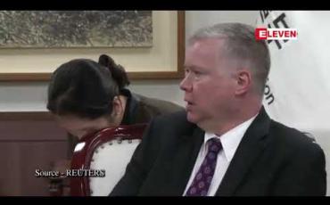 Embedded thumbnail for တောင်ကိုရီးယားက မြောက်ကိုရီးယားထံ တုပ်ကွေးရောဂါကုသဆေးများပေးပို့မှုကို ကူညီရန် အမေရိကန် သဘောတူညီခဲ့ 