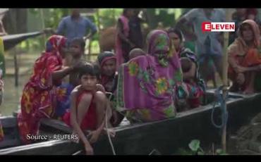Embedded thumbnail for ဘင်္ဂလားဒေ့ရှ်နိုင်ငံ၏ ရေကြီးမှုအတွင်း သေဆုံးသူအရေအတွက် ၁၀၀ ကျော်အထိ ရှိလာ 