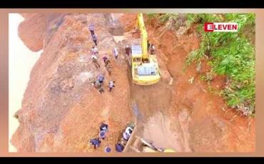 Embedded thumbnail for ထားဝယ် - ရေးလမ်းပိုင်းပေါ်ရှိလမ်းပို်င်းပြတ်ကျပြီး ဆက်သွယ်မှုပြတ်တောက်သွားသောနေရာများတွင် ဘေလီတံတားတပ်ဆင်ရန် အချိန်ခြောက်ရက်ခန့် ကြာမြင့်နိုင်မည်ဟုဆို