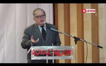 Embedded thumbnail for ဒီမိုကရေစီအရေးနှင့် ဖက်ဒရယ်ပြည်ထောင်စုတည်ဆောက်ရေး၏ အုတ်မြစ်ဖြစ်သည့် ငြိမ်းချမ်းရေး ရရှိရန် အစိုးရ၊ တပ်မတော်နှင့် တိုင်းရင်းသားလက်နက်ကိုင်အဖွဲ့ အားလုံးတွင် တာဝန်ရှိကြောင်း PNLO ဦးဆောင်နာယက ဗိုလ်မှူးကြီး ခွန်ဥက္ကာ ပြေ