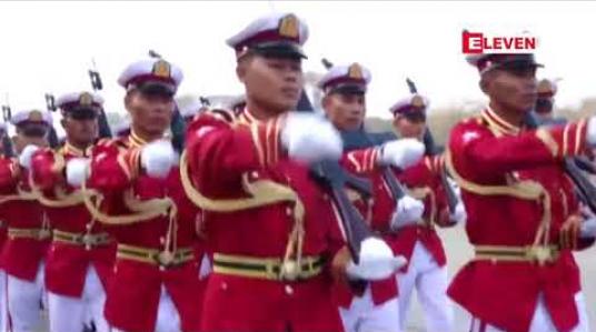 Embedded thumbnail for ပြည်ထောင်စုတစ်ဝန်းလုံး ငြိမ်းချမ်းသွားပြီဆိုလျှင် အချိန်တိုအတွင်း ပြည်နယ်နှင့် တိုင်းများ အရှိန်အဟုန်ဖြင့် တိုးတက်လာမှာဖြစ်ကြောင်း နိုင်ငံတော်သမ္မတ ပြည်ထောင်စုနေ့အခမ်းအနားသို့ သဝဏ်လွှာပို့ ပြောကြား 