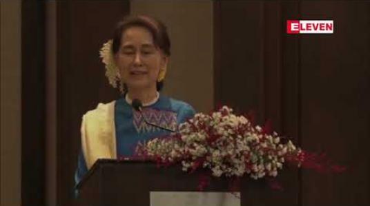Embedded thumbnail for အာဆီယံတက္ကသိုလ်များ အားကစားပြိုင်ပွဲတွင် မြန်မာအားကစားသမားများ အောင်မြင်သင့်သလောက် မအောင်မြင်ခြင်းသည် ငယ်ငယ်က အဟာရချို့တဲ့ခဲ့ခြင်းအတွက်ဖြစ်ကြောင်း နိုင်ငံတော်၏ အတိုင်ပင်ခံပုဂ္ဂိုလ် ပြောကြား 