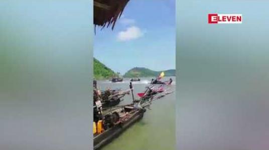 Embedded thumbnail for ပုလောမြို့နယ်၊ကျောက္ကာကျေးရွာတွင် ရေပေါ်သင်္ကြန်ပွဲတော်ကျင်းပ