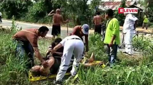 Embedded thumbnail for ပတ္တယားတွင် ဂျာမနီနိုင်ငံသားတစ်ဦးစက်ဘီးစီးလာရင်းဆင်နှင့်ပက်ပင်းတိုးပြီးတိုက်ခိုက်ခံရ 