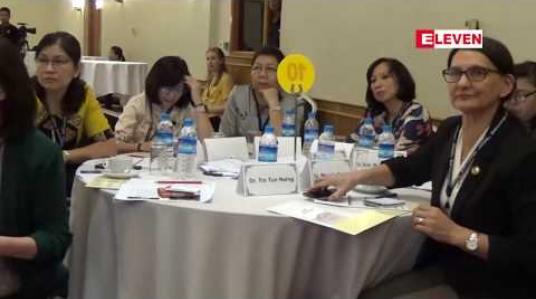 Embedded thumbnail for ကင်ဆာရောဂါ ဖြစ်ပွားနေသည့် ကလေးငယ်များအား ထိရောက်သည့် ကုသမှုများပေးနိုင်ရန် မြန်မာနိုင်ငံကလေးကင်ဆာကွန်ရက်အဖွဲ့ဖွဲ့စည်းထား 