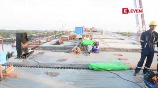 Embedded thumbnail for မြောင်းမြတံတားအသစ် သံပေါင်တင်မင်္ဂလာ နောက်ဆုံးအစိတ်အပိုင်းတပ်ဆင်ခြင်း အခမ်းအနား ပြုလုပ် 