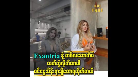 Embedded thumbnail for Exantria နဲ့ တစ်လလောက်ပဲ လက်တွဲလိုက်တာပါ ဝင်ငွေ သိန်းရာချီတော့ရလိုက်တယ်