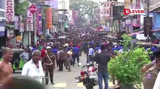 Embedded thumbnail for သီရိလင်္ကာတွင် ဗုံးခွဲတိုက်ခိုက်မှုများ ဖြစ်ပွားပြီးနောက် အစ္စလာမ်မစ်တရားဟောဆရာများ အပါအဝင် နိုင်ငံခြားသား ၆၀၀ ကျော်ကို နိုင်ငံတွင်းမှ နှင်ထုတ်