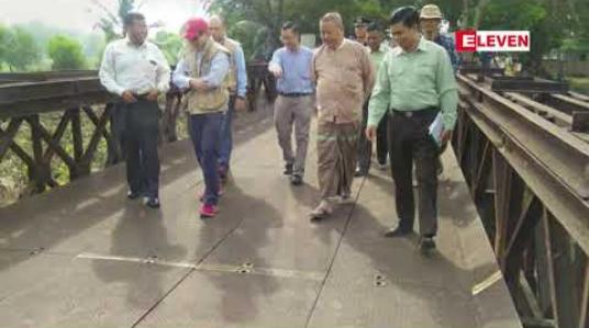 Embedded thumbnail for အာဆီယံ အတွင်းရေးမှူချုပ်နှင့်အဖွဲ့ တောင်ပြိုလက်ဝဲ ပြန်လည်လက်ခံရေးစခန်းသို့ လာရောက် လေ့လာ