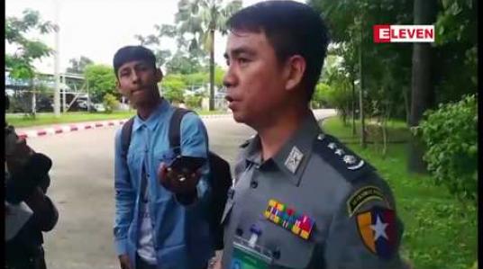 Embedded thumbnail for ရုတ်တရက်အကြမ်းဖက်တိုက်ခိုက်မှုခံရမည်ဆိုပါက အလျင်အမြန်တုံ့ပြန်နိုင်သည့် လုံခြုံရေးအစီအမံများလုပ်ထားပြီးဖြစ်ကြောင်း ရဲတပ်ဖွဲ့တာဝန်ရှိသူပြောကြား