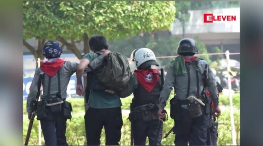 Embedded thumbnail for မြန်မာနိုင်ငံတွင် ဖမ်းဆီးခံထားရသည့် ဂျပန်သတင်းထောက်ကို ပြန်လွှတ်ပေးရန် ဂျပန်သတင်းထောက်များ တောင်းဆို   