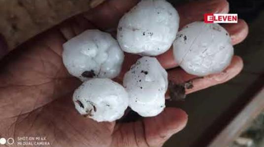Embedded thumbnail for ရွာငံမြို့နယ်တွင် ကြက်ဥအကြီးစားအရွယ်ခန့် မိုးသီးများကြွေကျမှုအတွင်း နေအိမ်များပျက်စီးမှုတန်ဖိုးပင် ကျပ်သိန်း ပေါင်း ၃၈၀၀ နီးပါး ရှိခဲ့ဟု သိရ