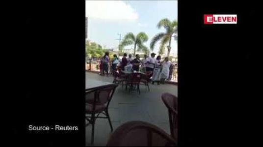 Embedded thumbnail for ဖိလစ်ပိုင်တွင် ၆.၉ အဆင့်ရှိ ငလျင်လှုပ်ခတ်ခဲ့ရာ ဆူနာမီသတိပေးချက်ထွက်ပေါ် 
