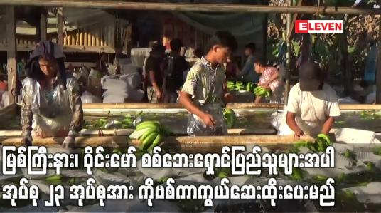 Embedded thumbnail for မြစ်ကြီးနား၊ ဝိုင်းမော် စစ်ဘေးရှောင်ပြည်သူများ၊ တရုတ်တစ်ရှူးငှက်ပျောလုပ်သားများအပါ