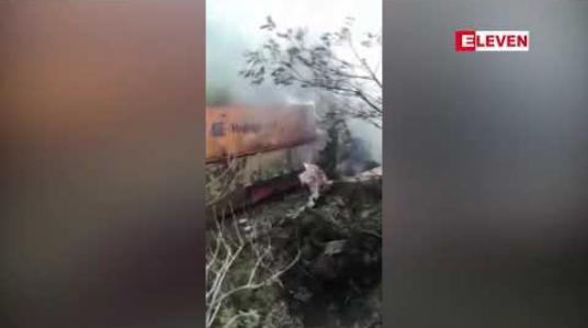 Embedded thumbnail for မက္ကဆီကိုတွင်ရထားကုန်တွဲကိုလုယက်ရန်ကြိုးစားရာမှတဆင့် ရထားနှစ်စင်း တိုက်မှုဖြစ််ပွား