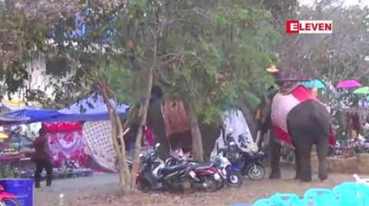 Embedded thumbnail for ထိုင်းနိုင်ငံရှိ ပွဲတော်တစ်ခုတွင် ဆင်တစ်ကောင်က မိန်းကလေးငယ်တစ်ဦးကို နှာမောင်းဖြင့် ပတ်သယ်ပြီး သောင်းကျန်းခဲ့၍ ရုတ်ရုတ်သဲသဲ ဖြစ်ခဲ့ရ 