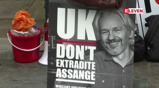 Embedded thumbnail for WikiLeaks တည်ထောင်သူ ဂျူလီယန်အဆန်းချ် လန်ဒန်အကျဉ်းထောင်တွင်လက်ထပ်ခွင့်ရ