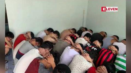 Embedded thumbnail for တာချီလိတ်တွင် တရားမဝင် နေထိုင်ပြီး အွန်လိုင်း လောင်းကစား လုပ်ကိုင်ကြသော တရုတ်နိုင်ငံသား (၁၈၀) ကျော်ကို လက်နက်များနှင့် အတူ ဖမ်းဆီးရမိ