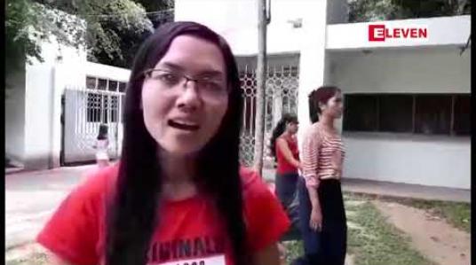 Embedded thumbnail for လိင်ပိုင်းဆိုင်ရာထိပါးသည့်စက်ရုံမှူးကို အလုပ်ထုတ်ပေးရန်အပါအဝင် တောင်းဆိုချက် ၁၂ ချက်ရရှိရေး မြန်မုအထည်ချုပ်စက်ရုံမှ ဆန္ဒပြအလုပ်သမားများ ရန်ကုန်တိုင်းအစိုးရအဖွဲ့တာဝန်ရှိသူများနှင့်တွေ့ဆုံခွင့်တောင်း 