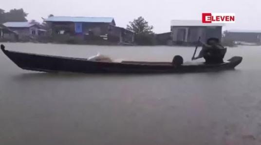 Embedded thumbnail for ပဲခူးနှင့်ငဝန်မြစ်ရေများ စိုးရိမ်ရေမှတ်နီးကပ်လာသဖြင့် အဆိုပါဒေသရှိပြည်သူများ သတိပြုနေထိုင်ကြရန် မိုး/ဇလတာဝန်ရှိသူဆို