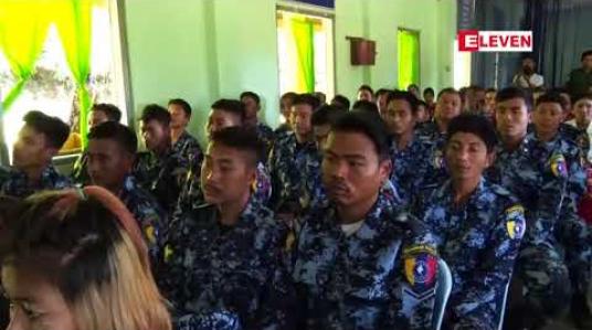 Embedded thumbnail for နောက်ကျောဓားနှင့် ထိုးခံရသည့်အခြေအနေကို ထိုင်ကြည့်နေပြီး ခံနေမည်မဟုတ်ဘဲ တပ်မတော်နှင့် လက်တွဲပြီး ဆက်လက် လုပ်ဆောင်သွားမည်ဟု ရဲချုပ်ပြော 