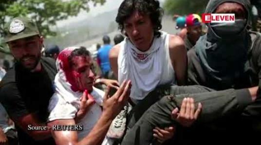 Embedded thumbnail for ဗင်နီဇွဲလား ဆန္ဒပြမှု ဖြစ်စဉ်များအတွင်း ငါးဦးသေဆုံးပြီး ၂၀၀ ကျော် ဖမ်းဆီးခံထားရဟု ရှေ့နေချုပ် အတည်ပြု 