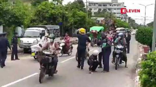 Embedded thumbnail for ပဲခူးမြို့အတွင်း တစ်ပတ်ခန့် နှာခေါင်းစည်းmask ပြတ်လပ်မှုများဖြစ်ပေါ်ခဲ့ပြီး ယခင်ဈေးထက်နှစ်ဆခန့်ဖြင့် ပြန်လည်ရရှိ 