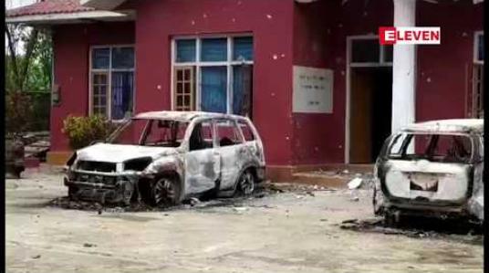 Embedded thumbnail for ဂုတ်တွင်းတံတား မိုင်းခွဲခံရကာ ပျက်စီးမှု ဖြစ်ပေါ်ခဲ့သည့်အတွက် မန္တလေး-လားရှိုး-မူဆယ် ခရီးသည်ယာဉ်လိုင်းမျာ ပြေးဆွဲမှုရပ်နား 