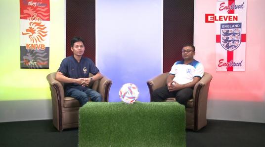 Embedded thumbnail for Football Worldcup Talkshow (တိုက်ရိုက်ထုတ်လွှင့်မှု)