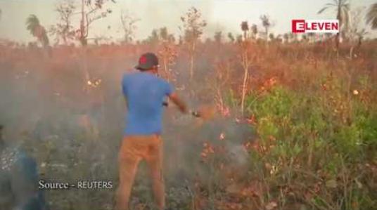 Embedded thumbnail for ဘိုလီဗီးယားနိုင်ငံတွင် တောမီးကြောင့် မြေဟက်တာ ၁.၇ သန်း လောင်ကျွမ်းပျက်စီးခဲ့ဟု အစိုးရတာဝန်ရှိသူများ ဆို