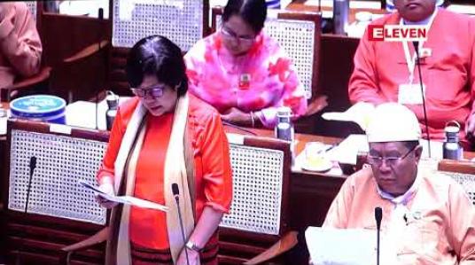 Embedded thumbnail for သင်္ကြန်နှင့်သီတင်းကျွတ်ပိတ်ရက်များတွင် ဧရာဝတီတိုင်းကဲ့သို့ နီးစပ်ရာဒေသများသို့ ခရီးသွားလာသူများ အဆင်ပြေစေရန် YBS ယာဉ်များဖြင့် အင်အားဖြည့် ပေါင်းစပ်ပြေးဆွဲသွားမည်ဟု ဆို 