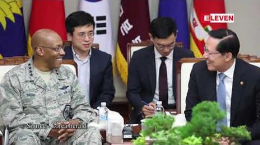 Embedded thumbnail for တောင်ကိုရီးယားဘက်က တောင်းဆိုမှုကြောင့် ကိုရီးယားကျွန်းဆွယ်ပေါ်တွင် အမေရိကန် ဗုံးကြဲလေယာဉ်များ ပျံသန်းမှုရပ်နား