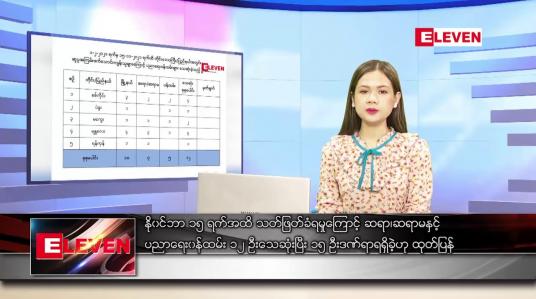 Embedded thumbnail for နိုဝင်ဘာ ၁၈  ရက် ညပိုင်းသတင်းအစီအစဉ် 